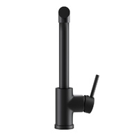 Kitchen Mixer Tap Pull Out Rectangle 2 Mode Sink Basin Faucet Swivel WELS Black thumbnail