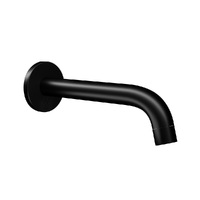 Cefito Bathroom Mixer Spout Wall Bath Tap Round Shower Bathtub Black thumbnail