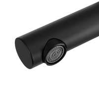 Cefito Bathroom Mixer Spout Wall Bath Tap Round Swivel Bathtub Black thumbnail