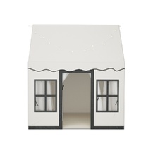 Keezi Kids Play Tent Playhouse Castle with String Lights Floor Mat Side Pocket thumbnail