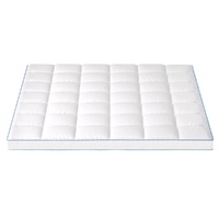 Giselle Bedding Mattress Topper Pillowtop Bamboo 10cm King thumbnail