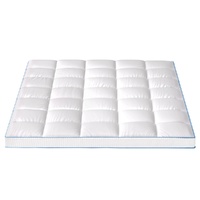Giselle Bedding Mattress Topper Pillowtop Bamboo 10cm Queen thumbnail