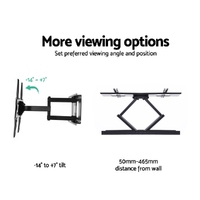 Artiss TV Wall Mount Bracket for 32"-70" LED LCD Full Motion Dual Strong Arms thumbnail