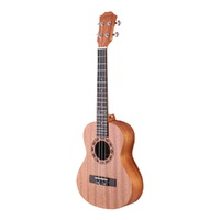 Alpha 23" Ukulele Natural Mahogany Concert Beginner Gift w/ Carry Bag thumbnail