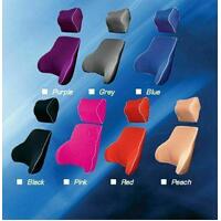 Memory Foam Lumbar & Neck Cushion Pink thumbnail