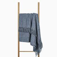 Cambridge Throw - 100% NZ Wool -  Navy thumbnail