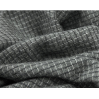 Chiswick Throw - Merino Wool/Cashmere - Grey thumbnail