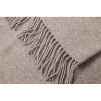 Chiswick Throw - Merino Wool/Cashmere - Stone thumbnail