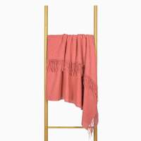 Paddington Throw - Fine Wool Blend - Peach thumbnail