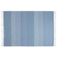 Paddington Throw - Fine Wool Blend - Forever Blue thumbnail