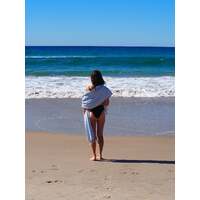 PORTSEA TURKISH COTTON TOWEL - SKY BLUE thumbnail