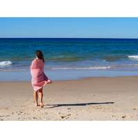 PORTSEA TURKISH COTTON TOWEL - CHERRY thumbnail