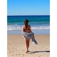 PORTSEA TURKISH COTTON TOWEL - MIDNIGHT thumbnail