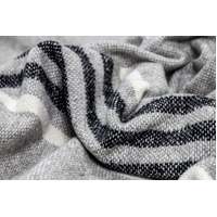 Richmond Throw - Reclaimed Wool Blend - Grey thumbnail