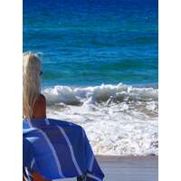 SORRENTO TURKISH COTTON TOWEL - SKY thumbnail