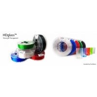 PETG Filament HDglass 2.85mm See Through Red 750 gram 3D Printer Filament thumbnail