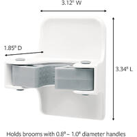 Command Broom Gripper, 3 Grippers, 6 Large Strip, 17007-3NA thumbnail