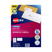 AVERY Laser Label QP L7651 65L Pack of 100 thumbnail