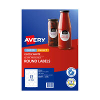 AVERY Label L7105 Rd 60mm 12Up Pack of 10 thumbnail