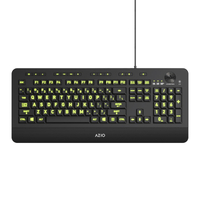 AZIO Large Print 5C Keyboard thumbnail