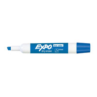 EXPO White Board Marker Chisel Tip Blue Color Box of 12 thumbnail