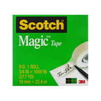 SCOTCH Magic Tape 810-4 19mm Pack of 4 thumbnail