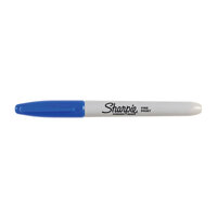 SHARPIE Permanent Marker Fine Point Blue Box of 12 thumbnail