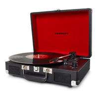 CROSLEY Crosley Cruiser Black - Bluetooth Turntable & Record Storage Crate thumbnail