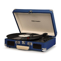 CROSLEY Crosley Cruiser Blue - Bluetooth Turntable & Record Storage Crate thumbnail