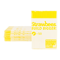STRAWBEES Strawbees Construction Pipes  - Yellow thumbnail