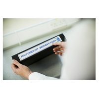 Genuine Brother TZe-263 Labelling Tape Cassette  Blue on White, 36mm wide, 8m long Compatible with a wide range of Brothers P-touch printers thumbnail
