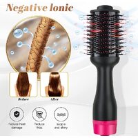 Hot Air One-Step Hair Dryer Negative Ion Anti-Frizz Blowout for Drying,Straightening, Curling and Volumizer (AU Plug) thumbnail