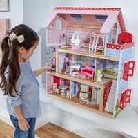 Doll Cottage with Furniture for kids (Model 1) thumbnail