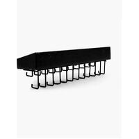 Wall Mount Hanging Jewellery Organiser Holder with 23 Hooks (Black) thumbnail