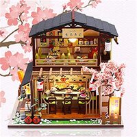 Dollhouse Miniature with Furniture Kit Plus Dust Proof and Music Movement - Asia (1:24 Scale Creative Room Idea) thumbnail