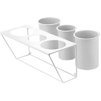 Hair Dryer Holder Care Tool Organizer for Bath Supplies Accessories (White) thumbnail
