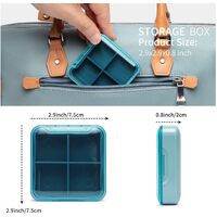 Locking Combination Medicine Box (Blue/Large) thumbnail