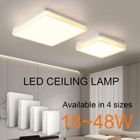 Flush Mount Ceiling Lights LED, 3000K (15cm 18W) thumbnail