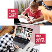 Laptop Bed Desk with Storage and foldable legs for Adults, Kids & Home Office thumbnail