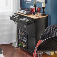 Kitchen Trolley Bottle Rack Drawer Cabinet thumbnail