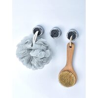 3 Pack Self Adhesive Round Towel Hooks for Kitchen and Bathroom thumbnail