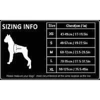 Reflective Heavy Duty Harness Black S thumbnail
