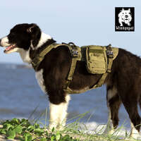 Whinhyepet Military Harness Army Green M thumbnail