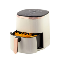7L Digital Air Fryer with 8 pre-set Touch-control Cooking Programs - Cream thumbnail