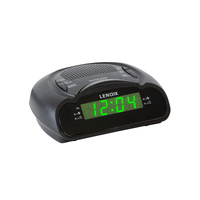 AM/FM Alarm Clock & Radio w/ Green LED Time Numbering thumbnail