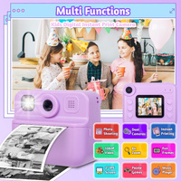 Kids 48MP Instant Print Camera with Dual Lens and 1080P HD Video thumbnail