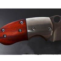 Small Mini Stainless Steel Folding Pocket Knife Keychain Blade Outdoor Survival Tactical Camping thumbnail