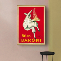 Wall Art 50cmx70cm Pates Baroni Pasta Gold Frame Canvas thumbnail