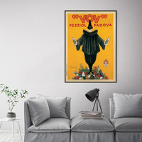 Wall Art 40cmx60cm Pezziol Padova Black Frame Canvas thumbnail