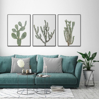 Wall Art 50cmx70cm Desert 3 Sets Black Frame Canvas thumbnail